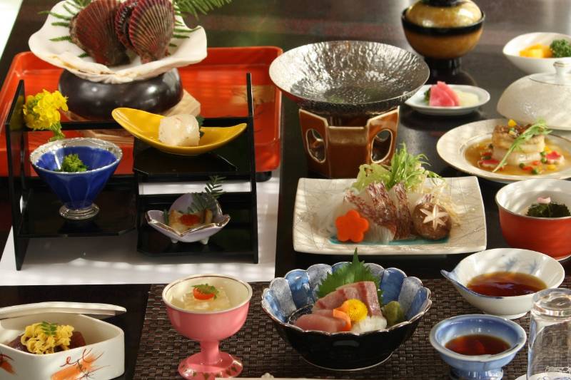 奥志摩基本コース 美波膳(春)【お品書き】2021年3月~5月