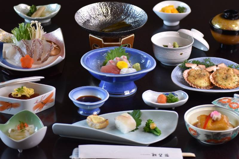 奥志摩基本コース 美波膳(春)【お品書き】2019年3月~5月